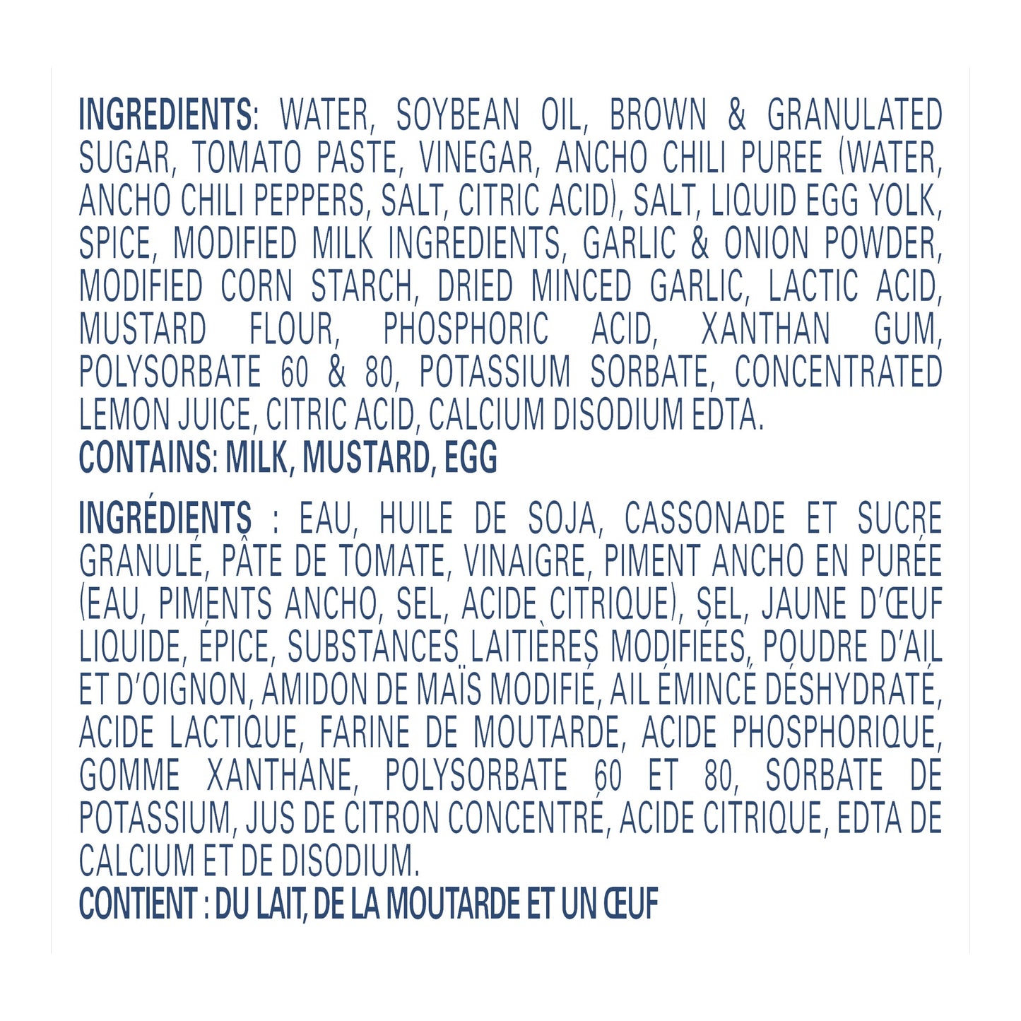 Hellmann's Ancho Chipotle Sauce, 3.78 L - image 4