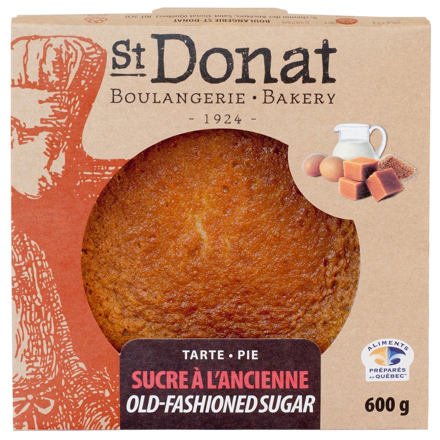 St. Donat Bakery Sugar Pie, 600 g - image 2