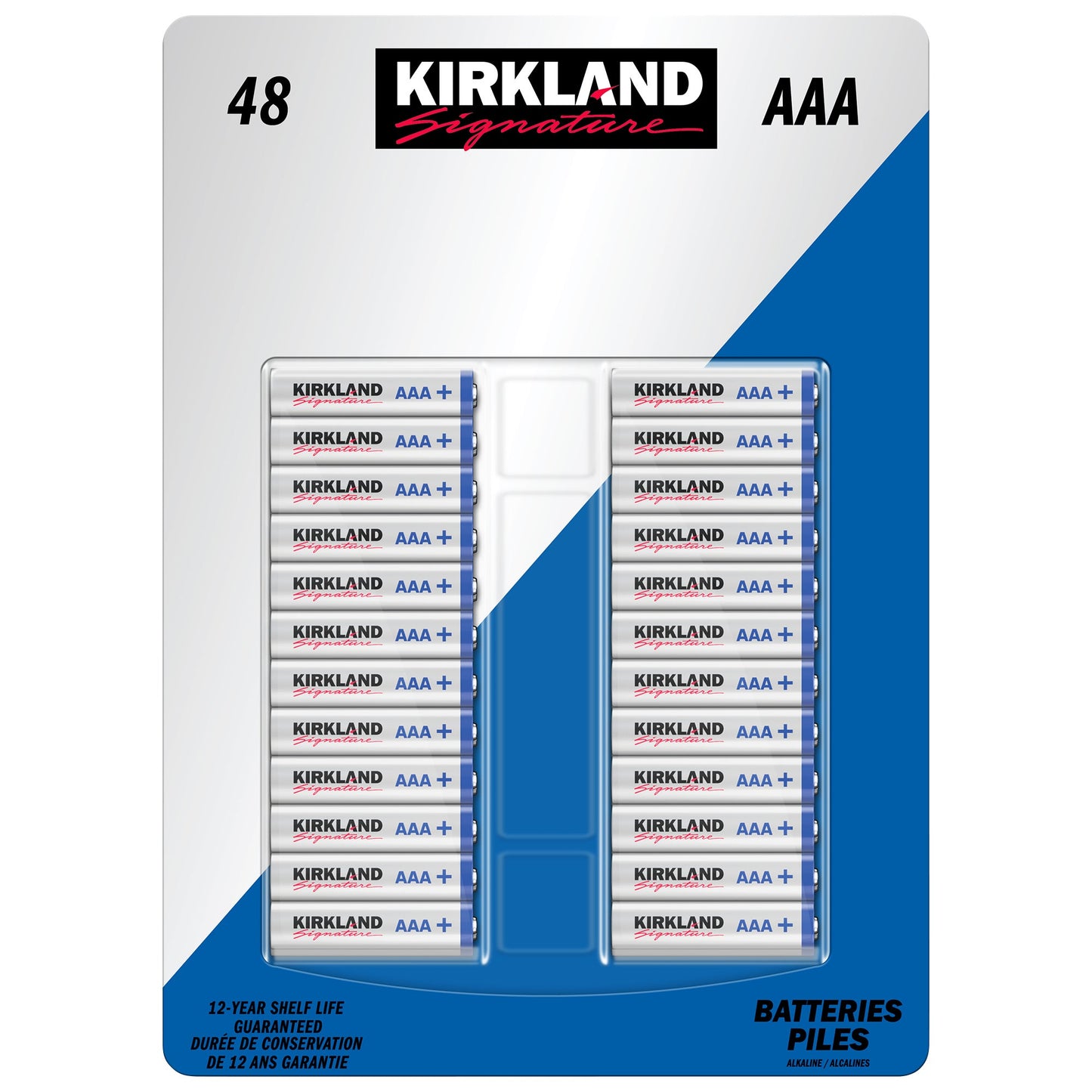 Kirkland Signature AAA Batteries, Pack of 48 - image 1