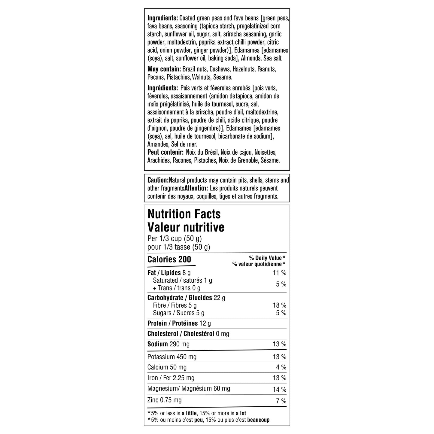 Prana Spicy Peas and Favas Snack, 2 × 1 kg - image 4