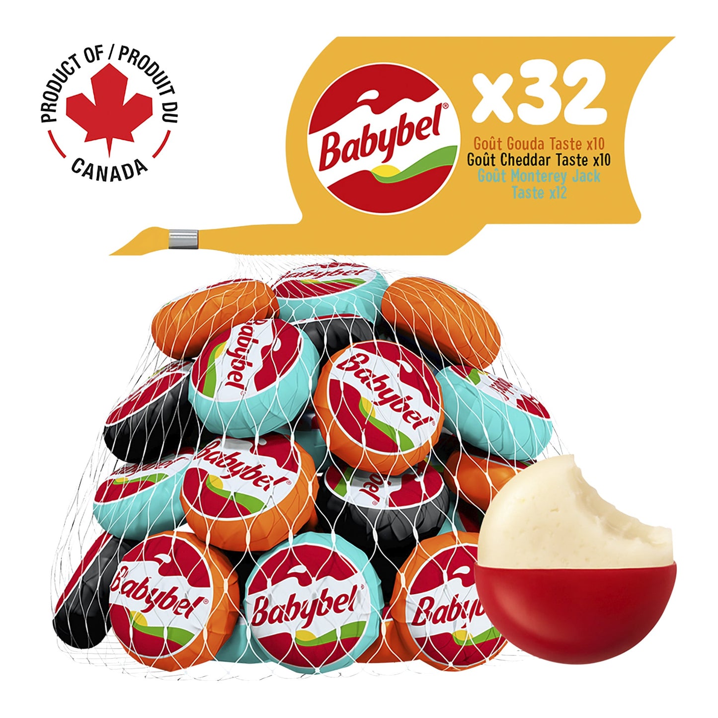 Babybel Mini Cheese Variety Pack, 32 × 20 g - image 1