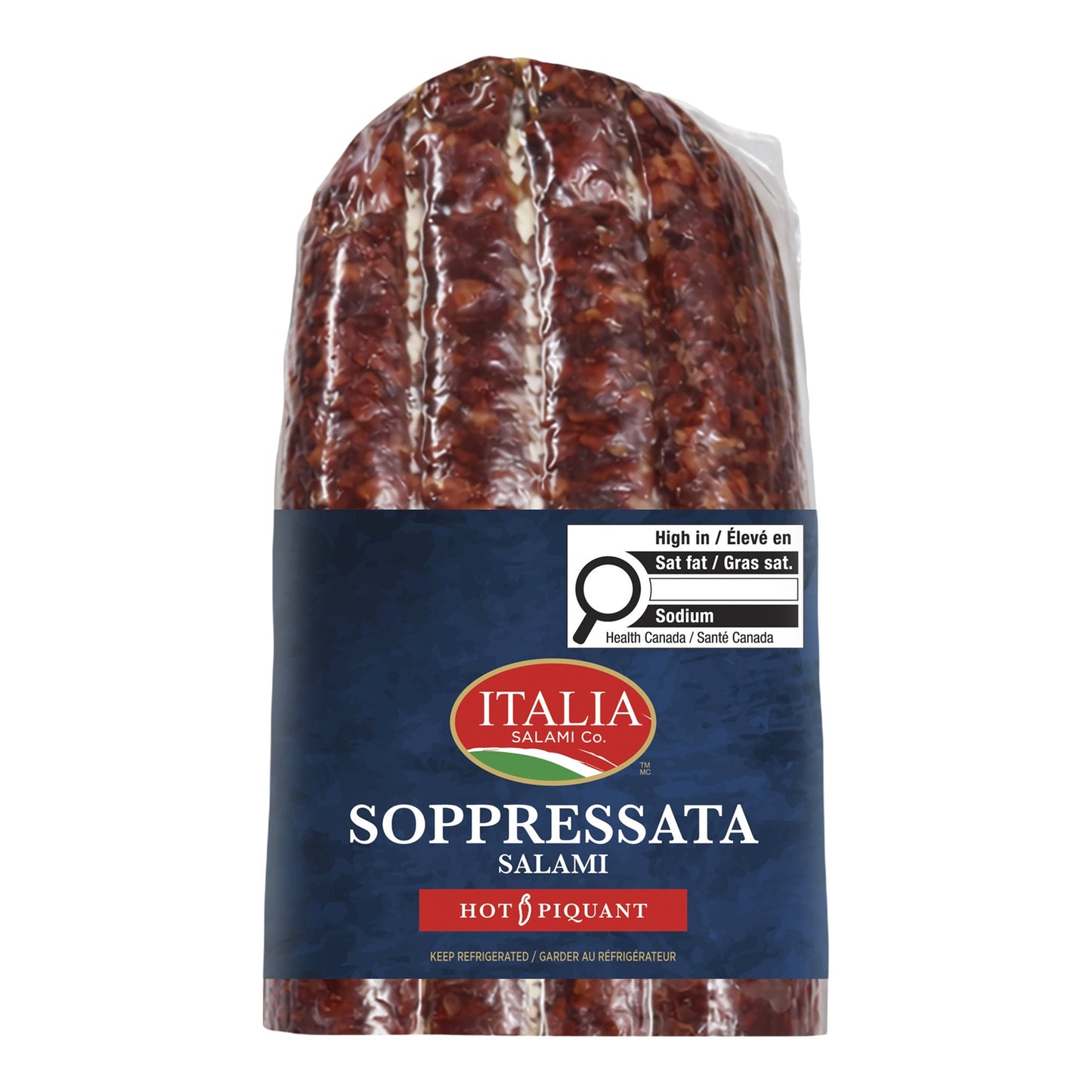 Italia Soppressata Hot 1 kg average weight* - image 1