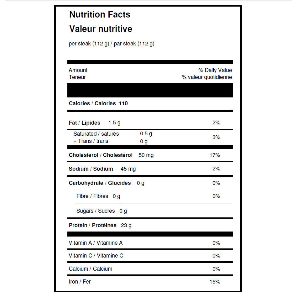 Northfork Meats Bison Medallions 2 x 141.7 g (5 oz) x 8 pack - image 3