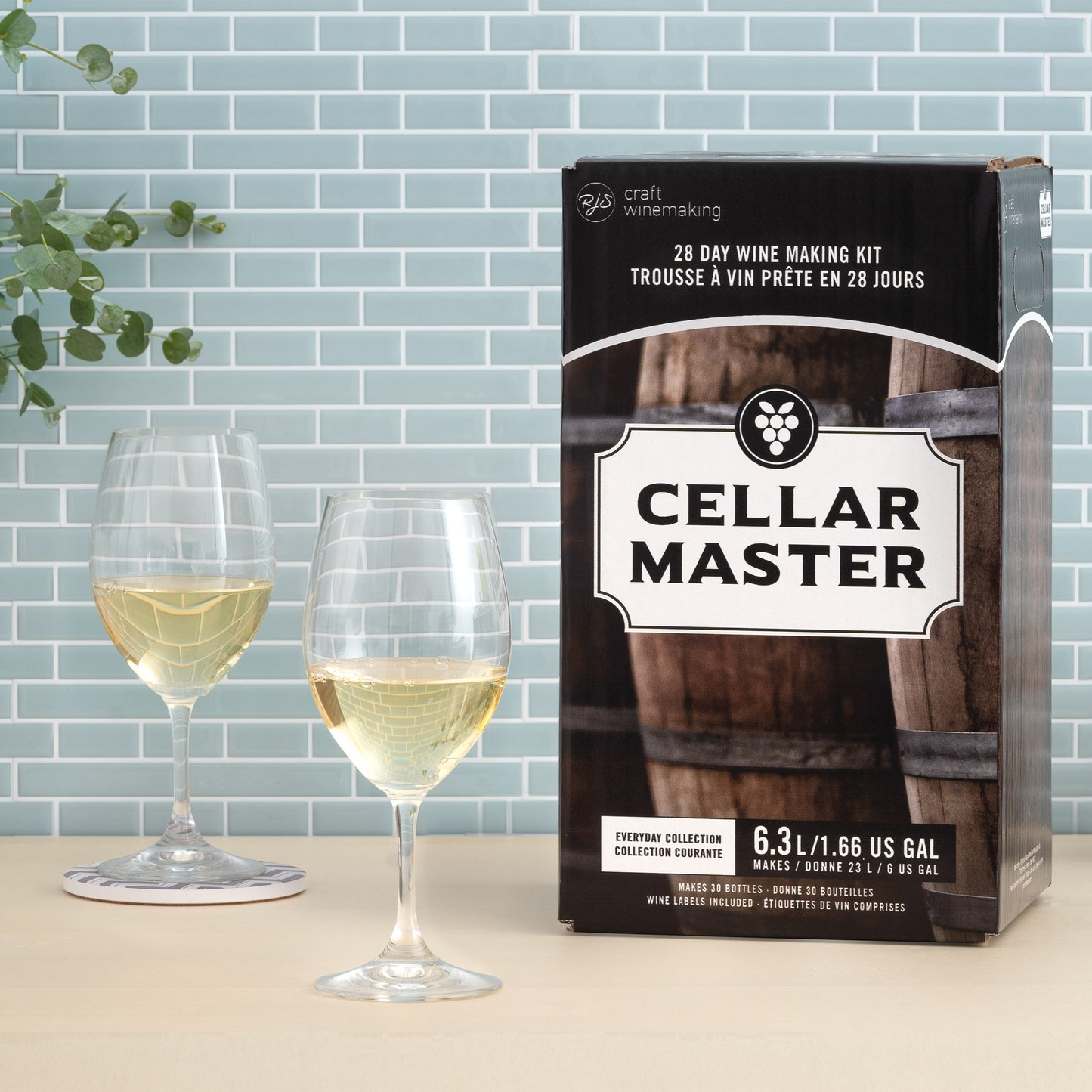 Cellar Master Chardonnay Wine Kit, 2-pack (2 x 6.3L) - image 2