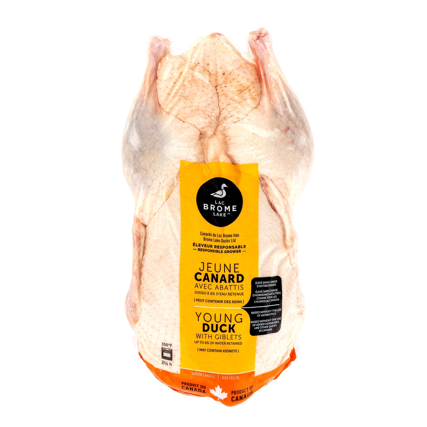 Brome Lake Frozen Young Duck 2.3 kg - image 1