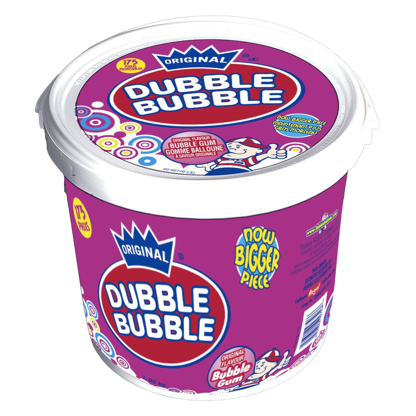 Dubble Bubble, 175 × 6 g (0.21 oz) — product image