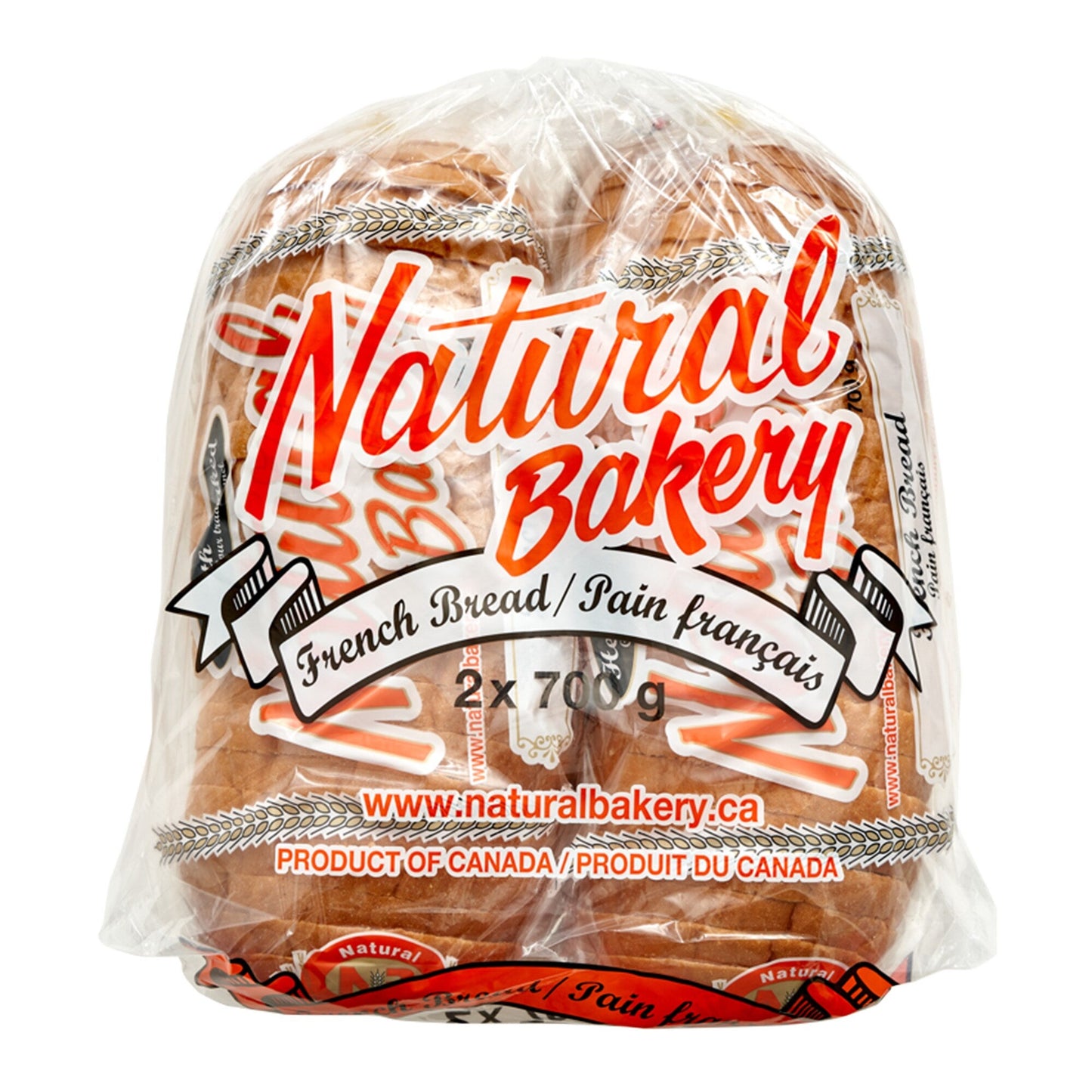 Natural Bakery French Bread, 2 x 700 g - image 1