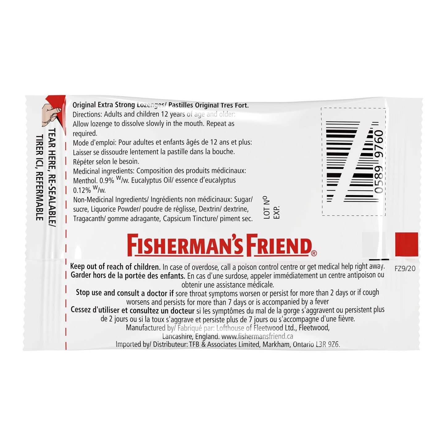 Fisherman's Friend, 8 x 22 lozenges - image 2