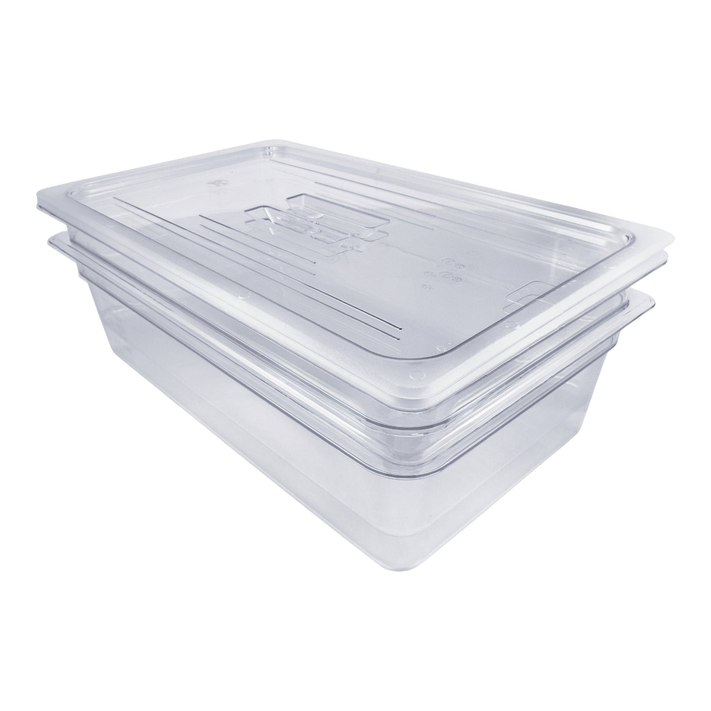Sagetra Full Size x 15.2 cm (6 in) Deep Polycarbonate Food Pan, 2 pack - image 2