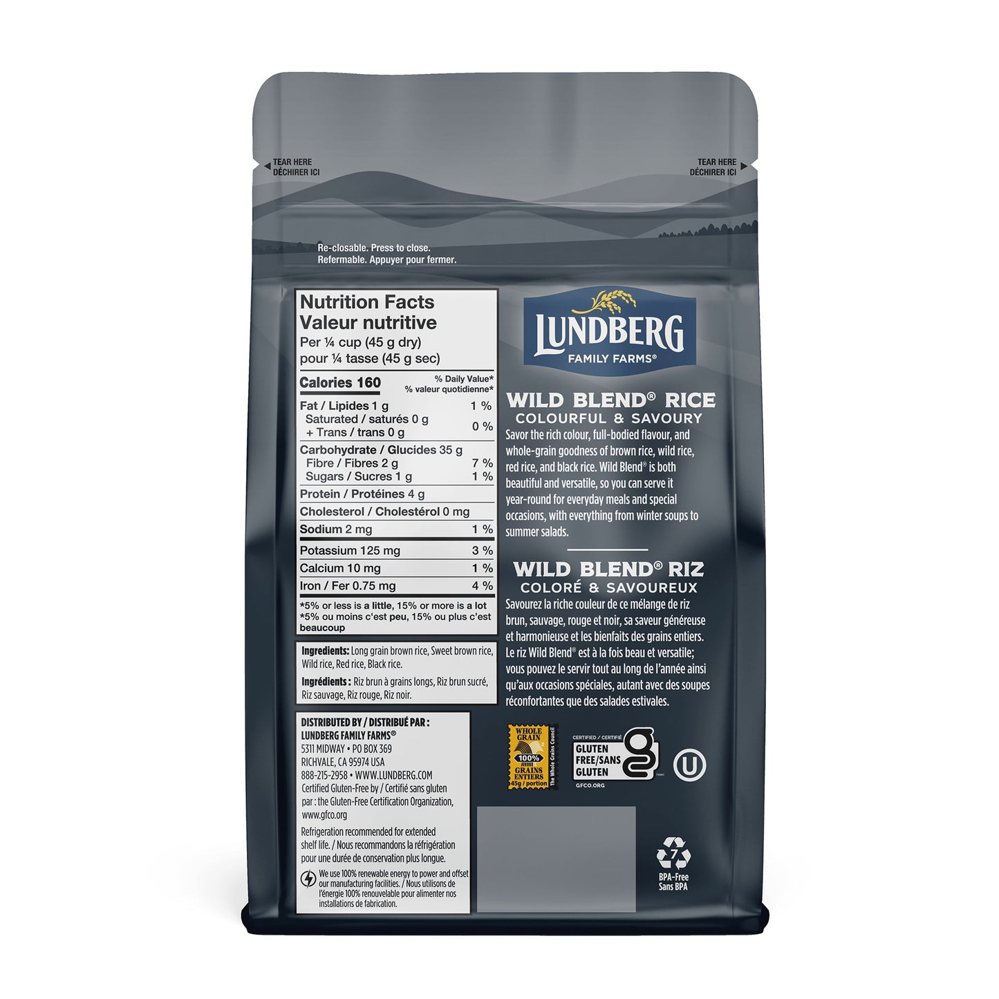 Lundberg Wild Rice Blend 1.8 kg - image 2
