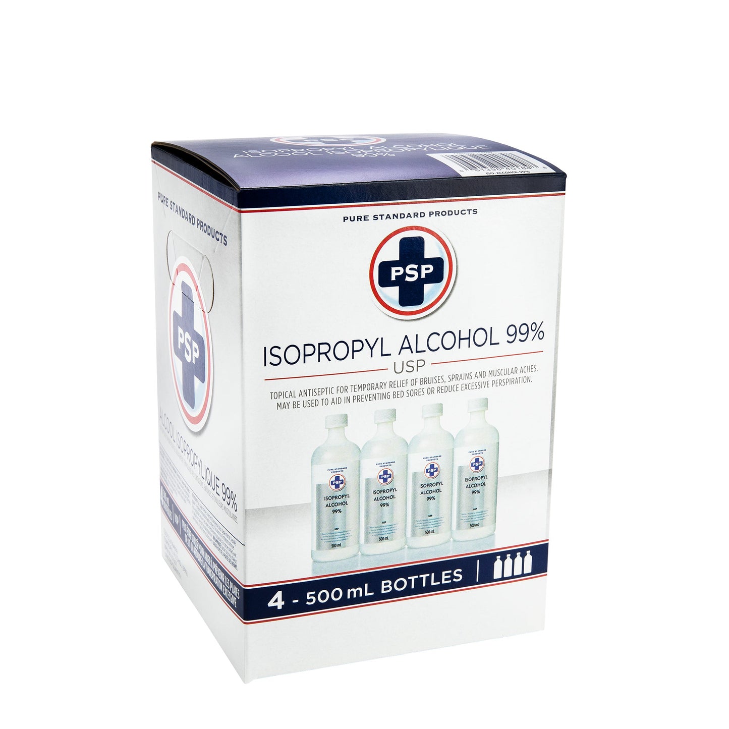 PSP Isopropyl Alcohol 99%, 4 x 500 mL - image 3
