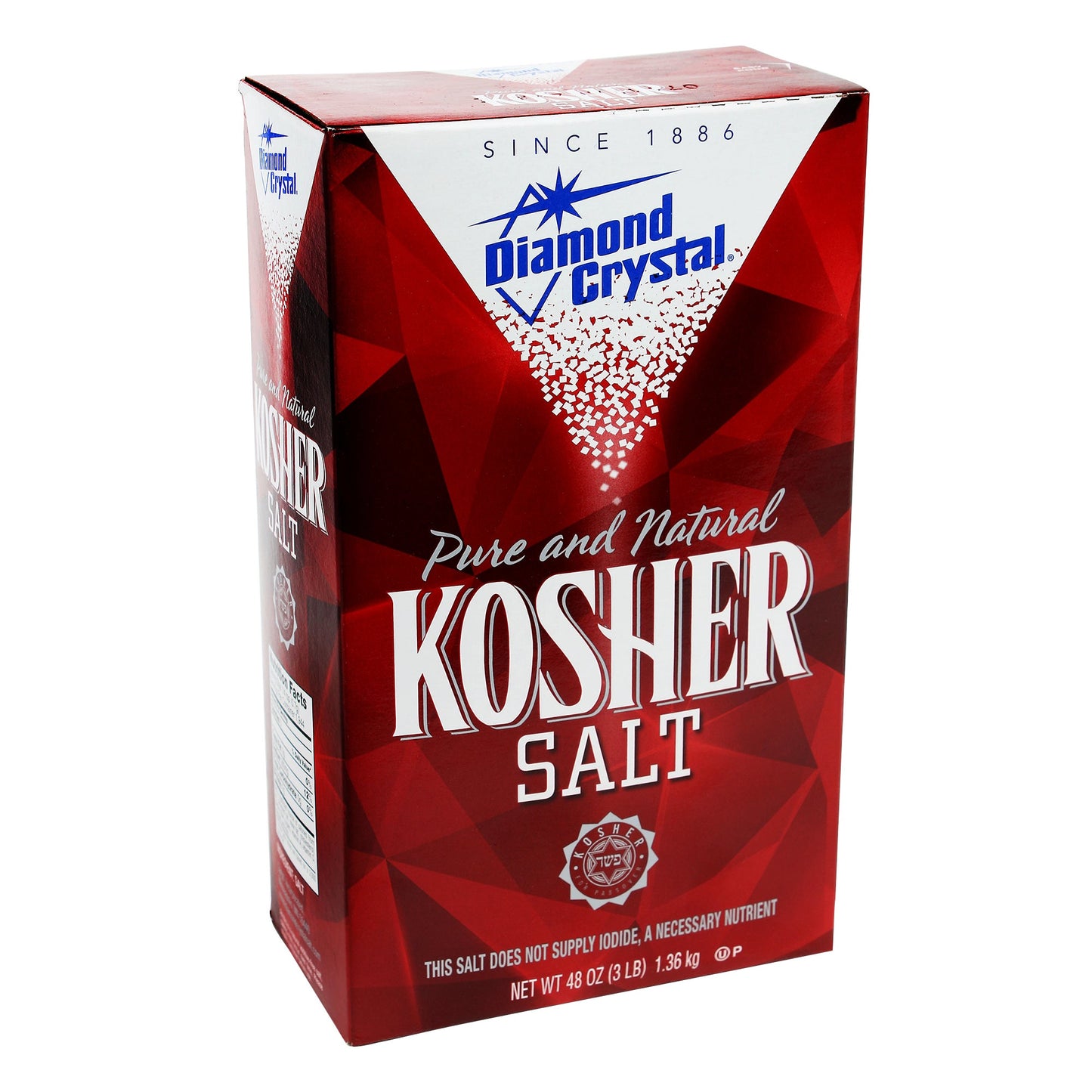 Diamond Crystal Kosher Salt, 1.36 kg - image 1