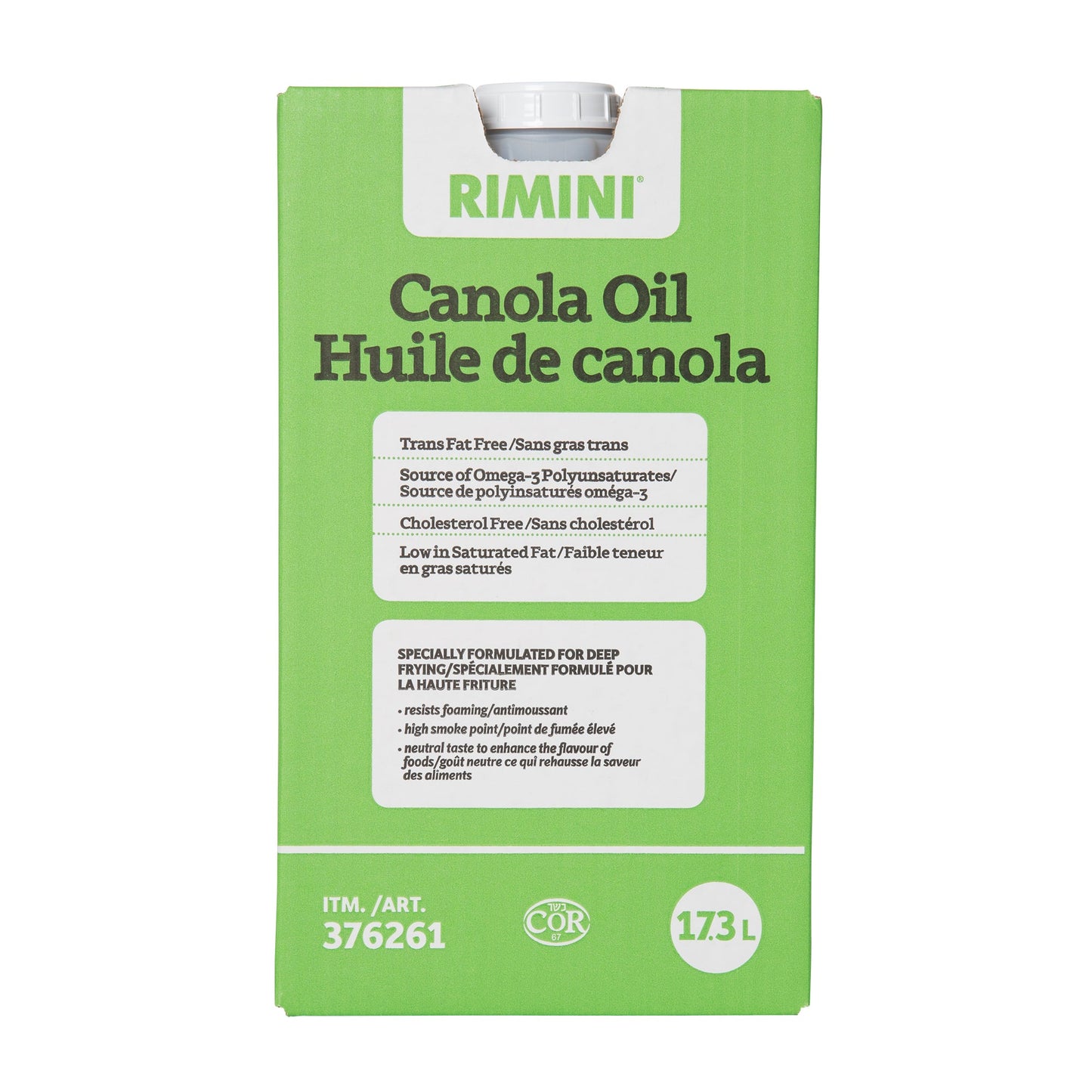 Rimini Canola Oil, 17.3 L - image 1