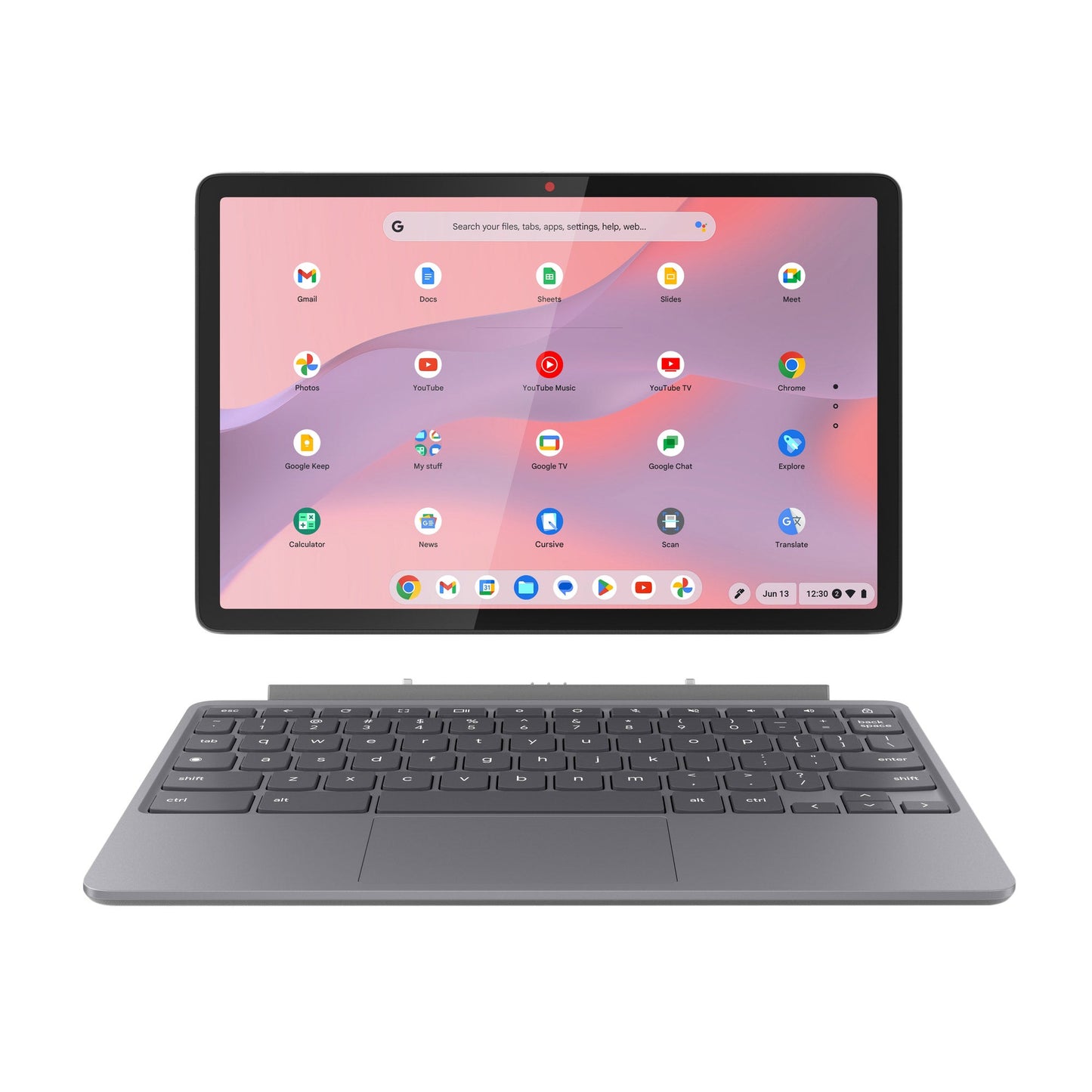 Lenovo Chromebook Duet 10.9-in. Touchscreen Media Tek Kompanio 838 - 4GB RAM, 128GB Storage - image 1