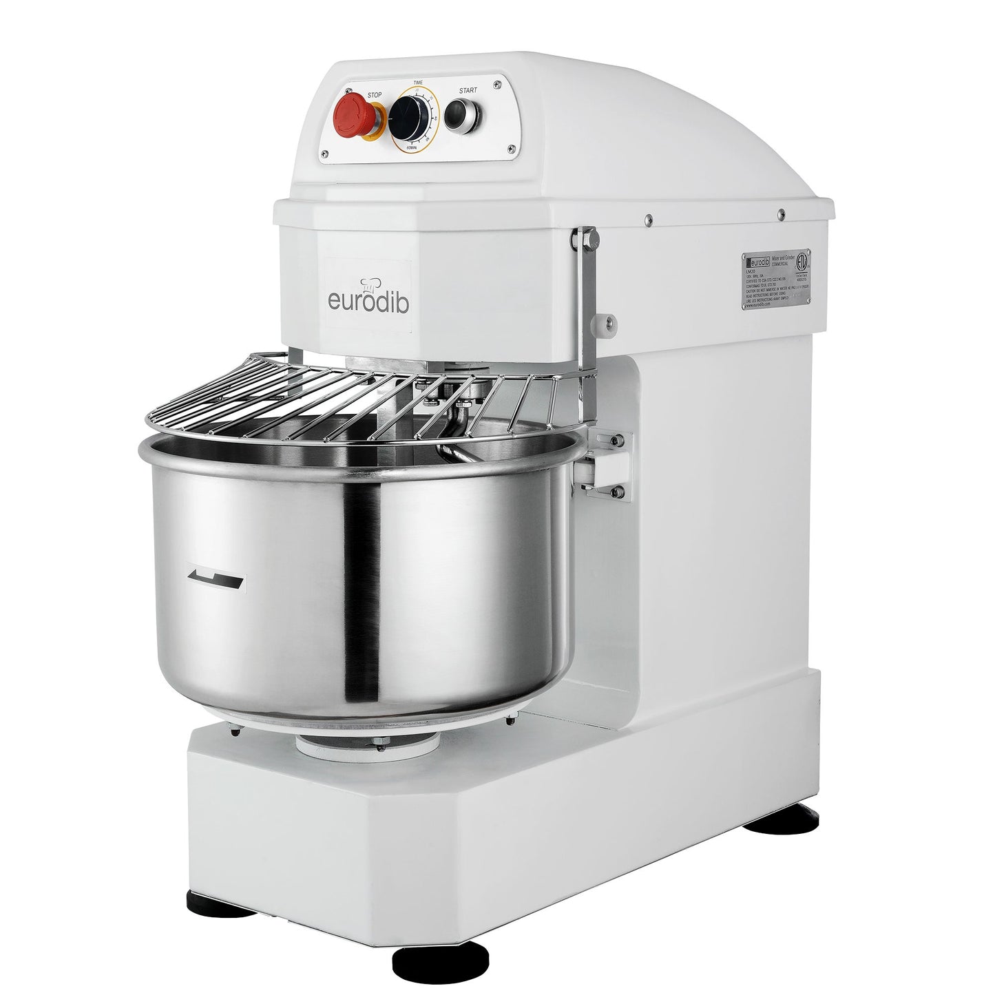 Eurodib 20 qt Spiral Mixer - image 1