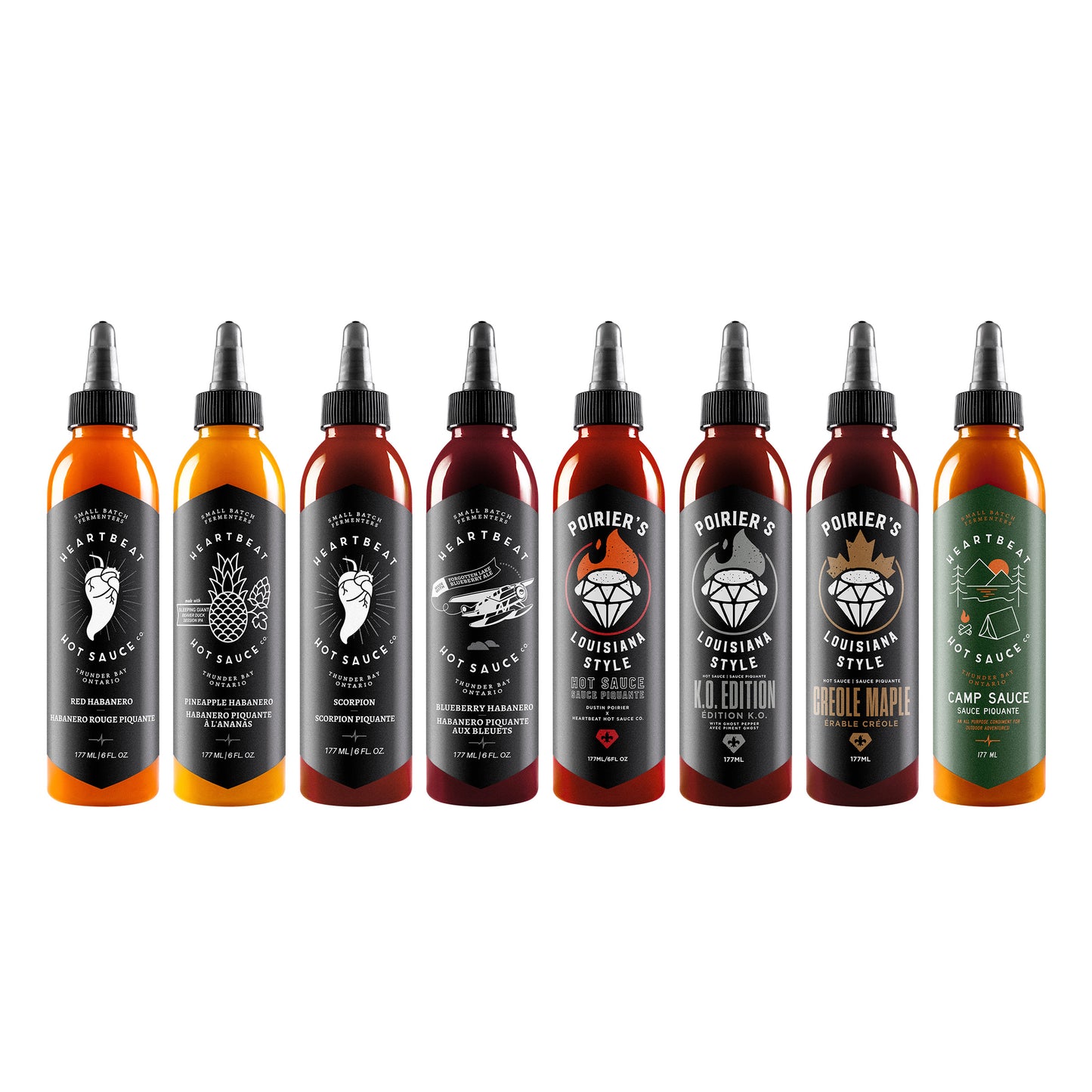 Heartbeat Hot Sauce Variety Pack, 8 × 177 mL - image 6