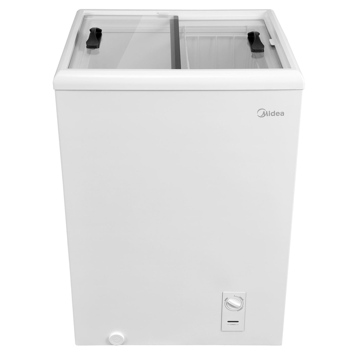 Midea 3.0 cu ft. White Commercial Ice Cream Convertible Freezer or Refrigerator with Removable Storage Basket - image 1