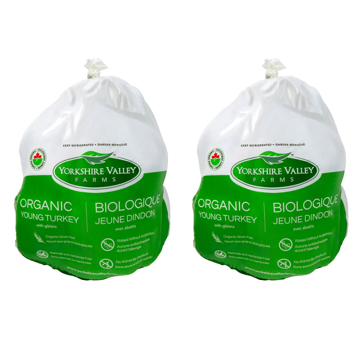 Yorkshire Valley Farms Organic Whole Turkey, 2 × 6 kg - image 2