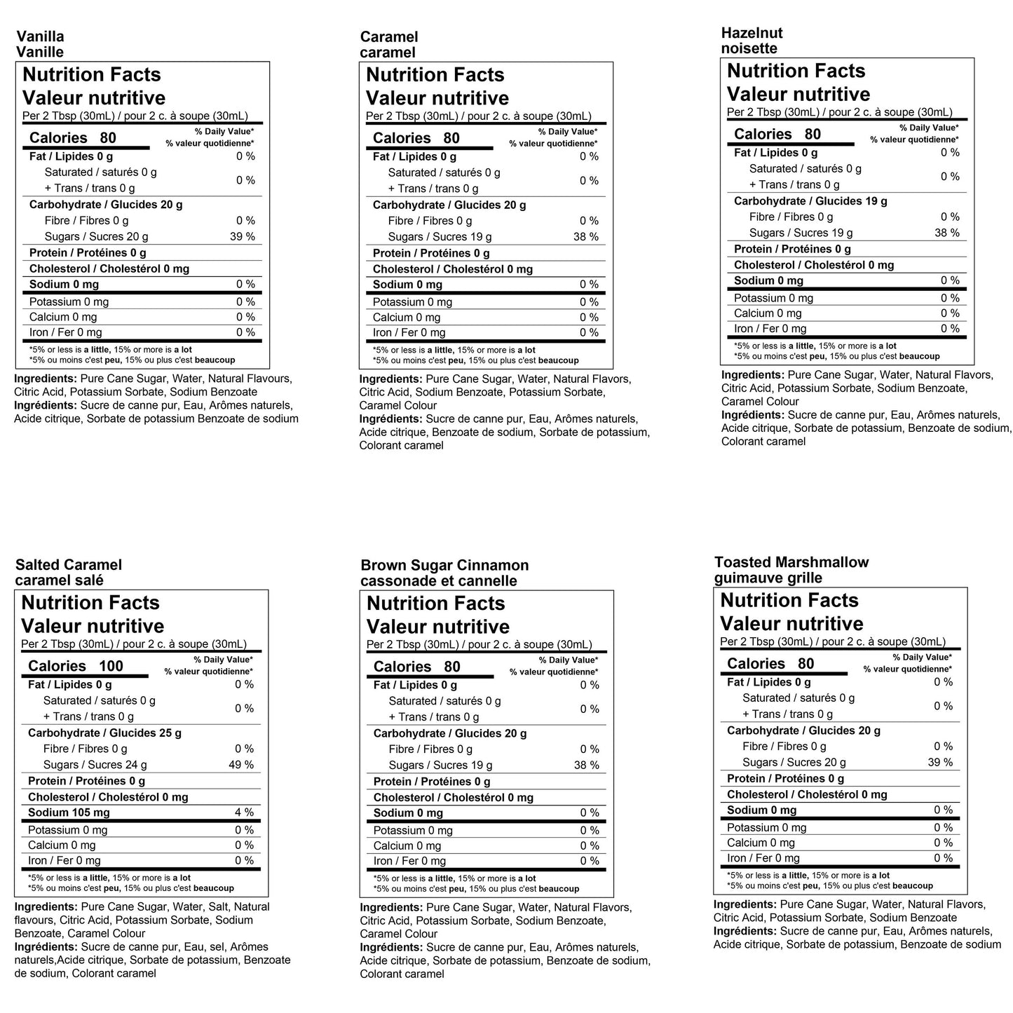 Torani Flavouring Syrups, 6 × 750 mL + 1 Pump - image 3