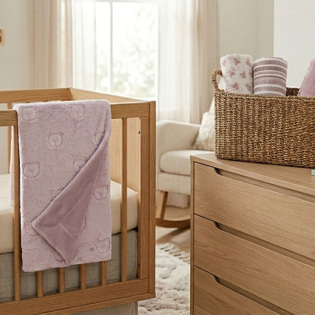Piccolo Bambino Baby Swaddle Pack, 4-piece - image 9