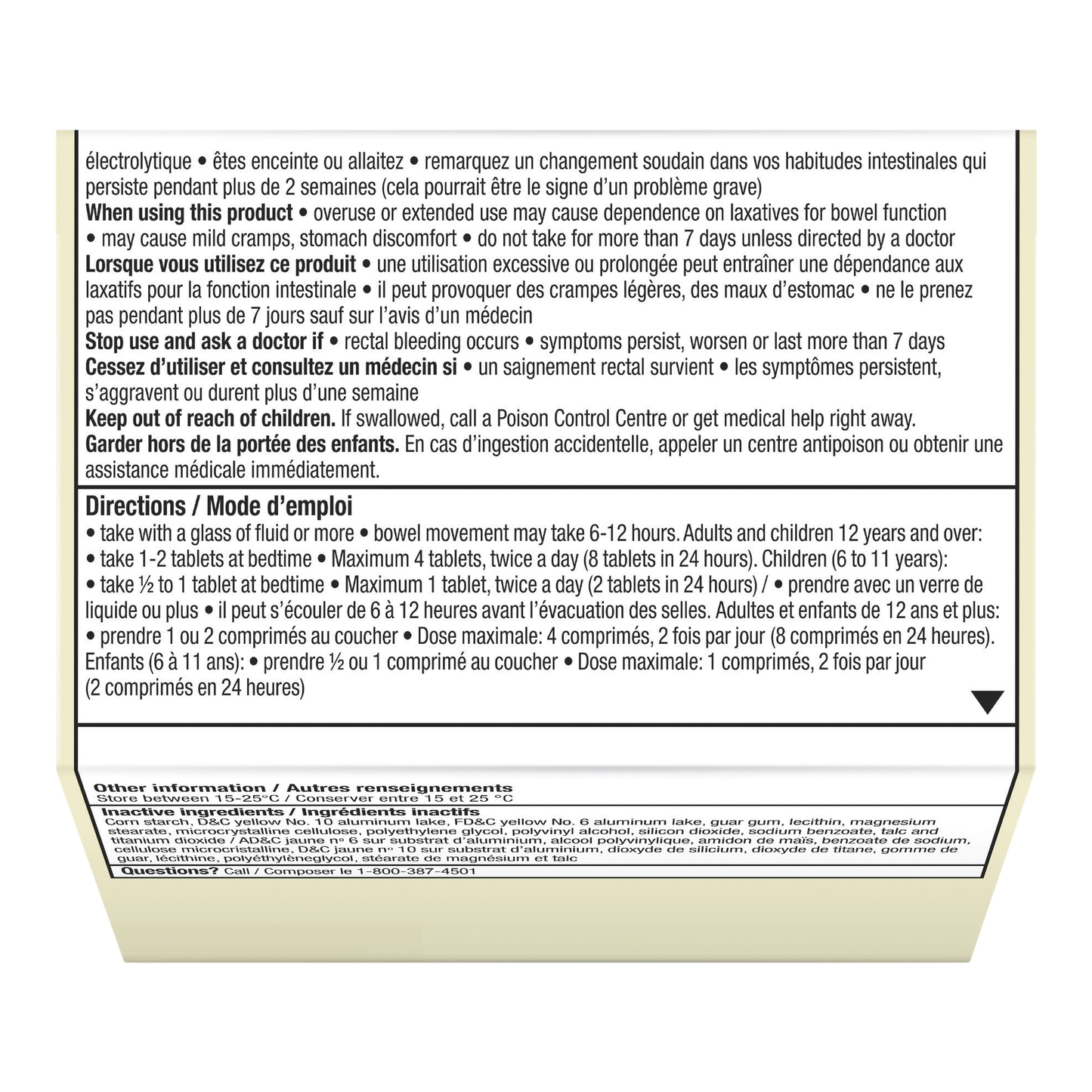 Senokot S Laxative plus Softener, 120 Senna tablets - image 4