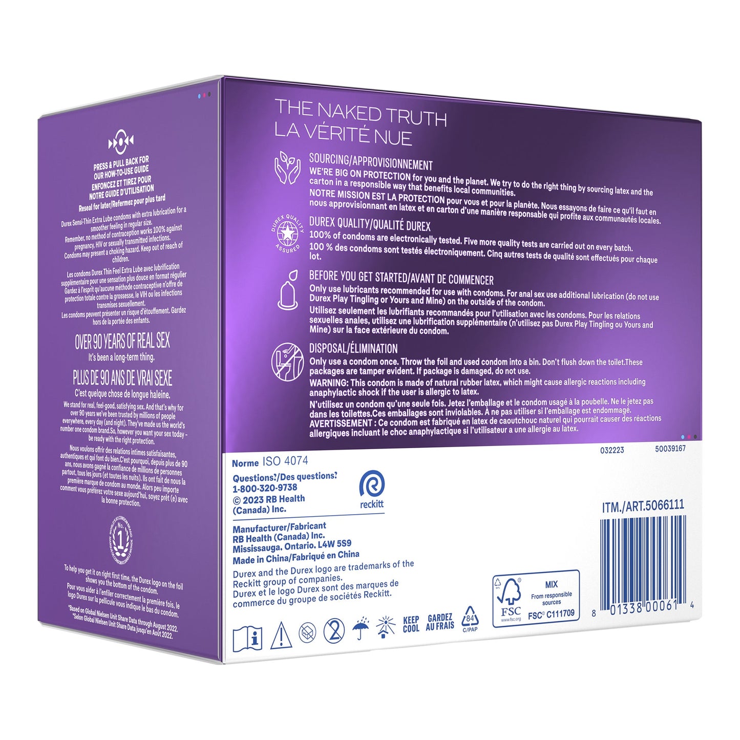 Durex Sensi-Thin Condoms, pack of 60 - image 2