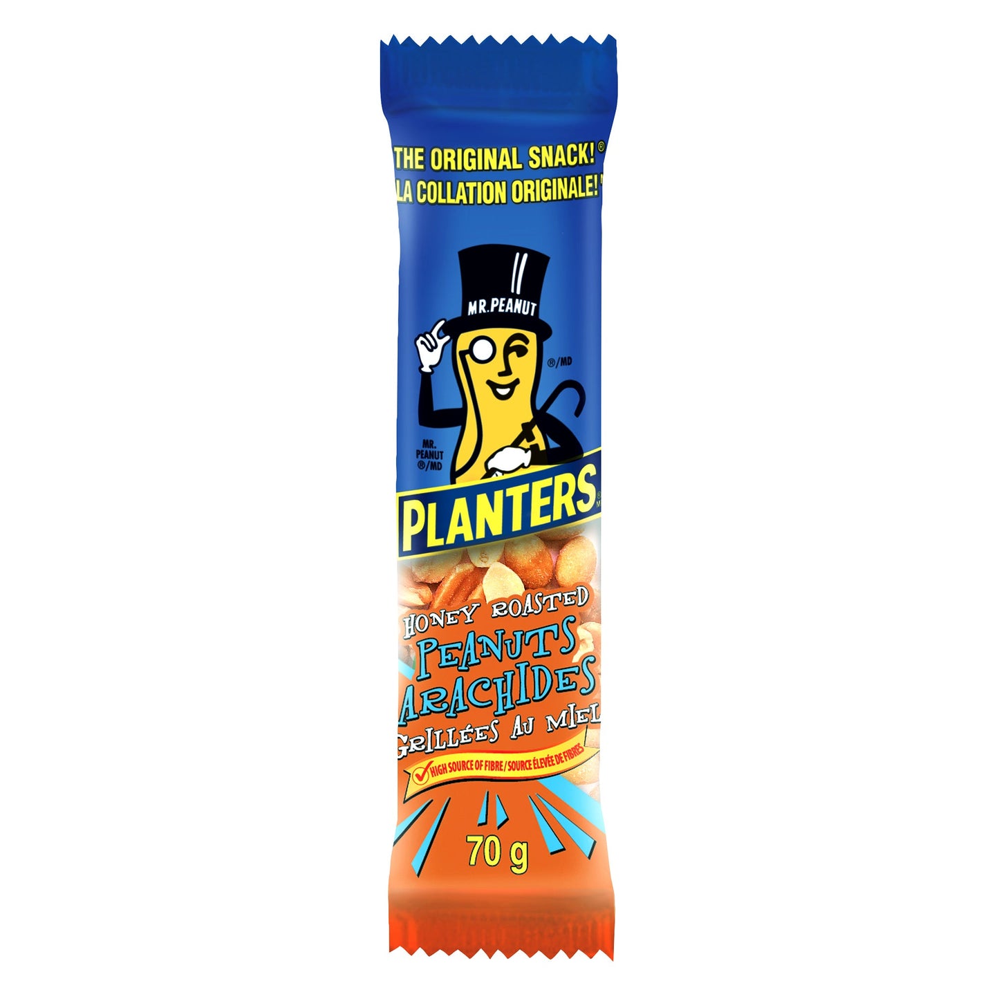 Planters Peanuts Honey-roasted, 12×70 g — product image