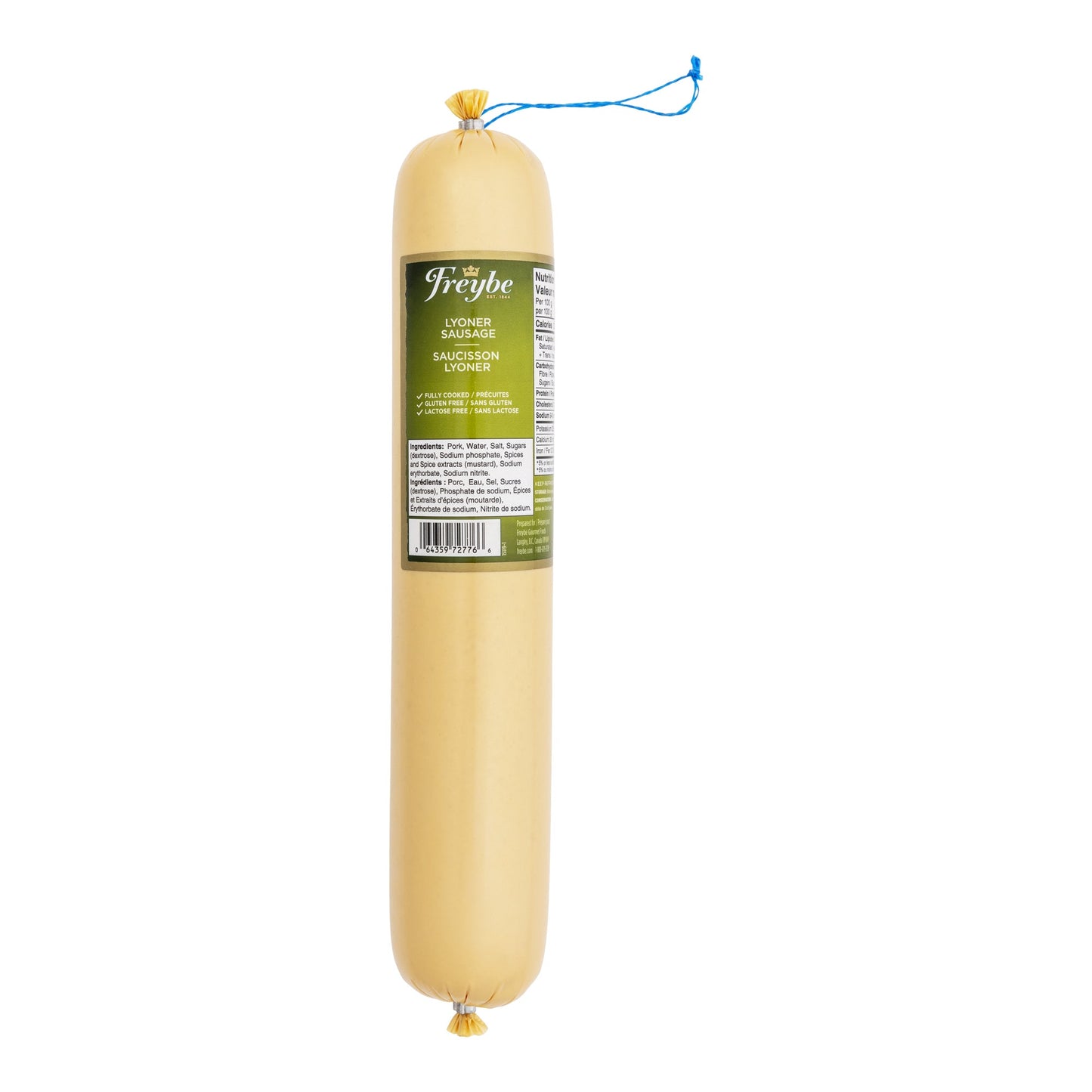 Freybe Lyoner Sausage, 1 kg - image 1