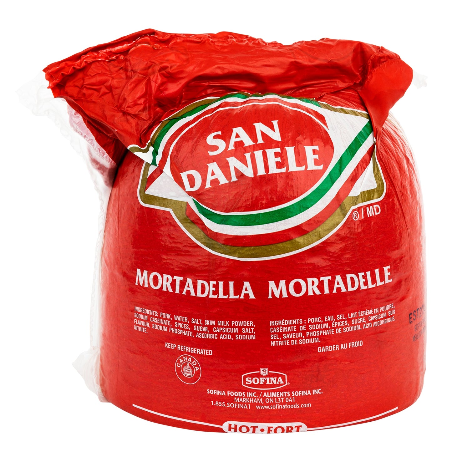 San Daniele Hot Mortadella, 3 kg average weight* - image 1