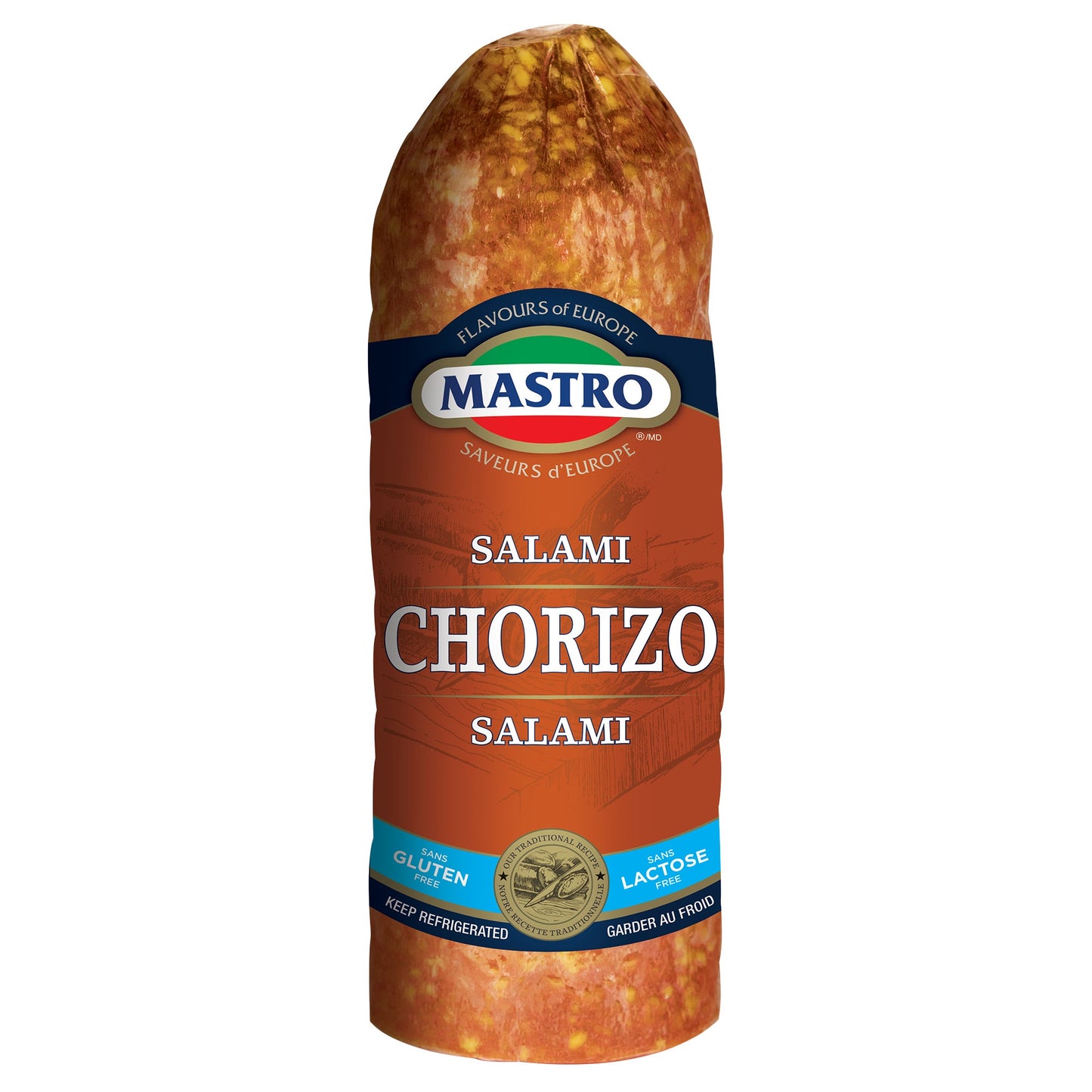 Mastro Chorizo Salami average, 1.3 kg average weight* - image 1