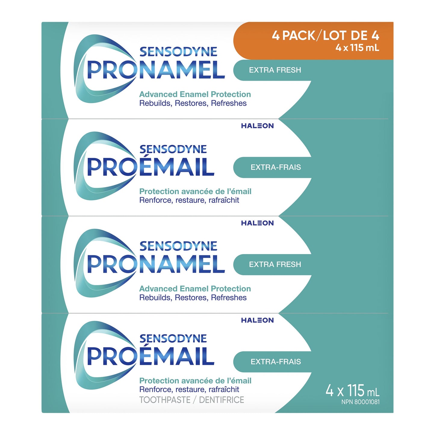 Pronamel Fresh Wave Toothpaste, 4 × 115 mL - image 1