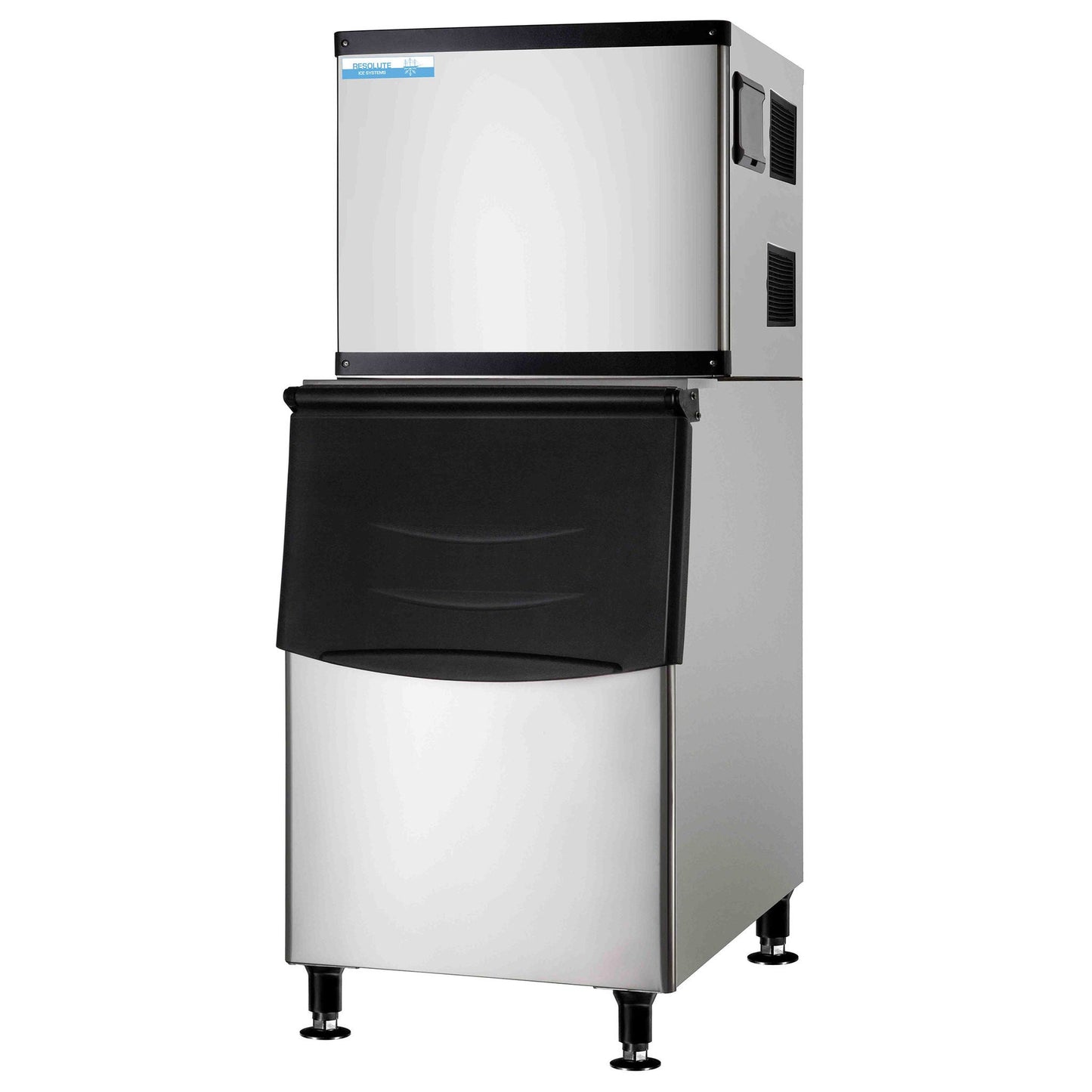 Eurodib Resolute Commercial Freestanding 420 lb. Head and Bin Combination Ice Maker - image 1