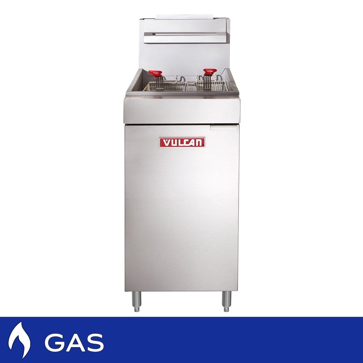 Vulcan 50 lb Stainless Steel Propane Fryer - image 1