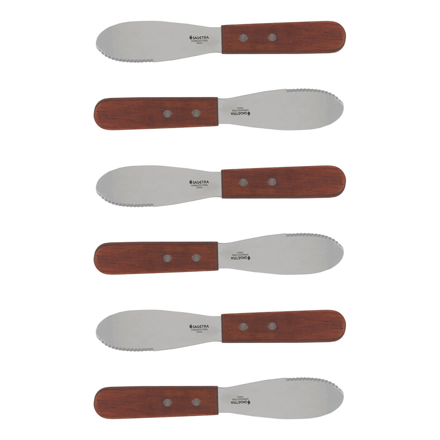 Sagetra Butter Spreader, Pack of 6 - image 1