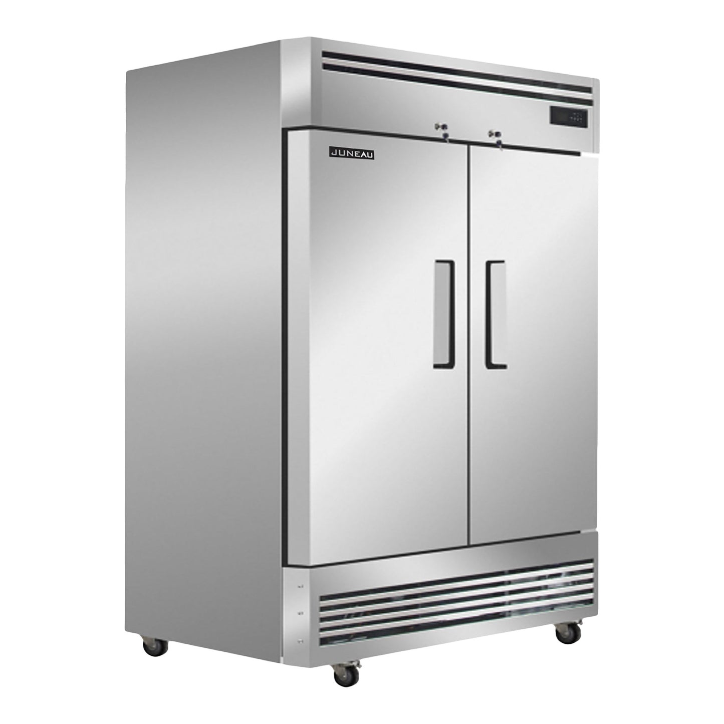 Juneau 54 in. (39 ft³) Stainless Steel Reach-in 2 Door Freezer - image 1