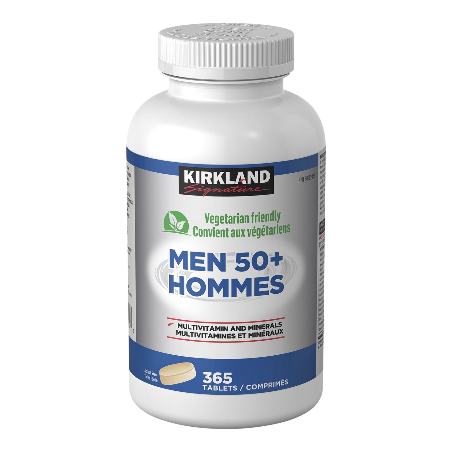 Kirkland Signature Men 50+ Multivitamin, 365 Tablets - image 1
