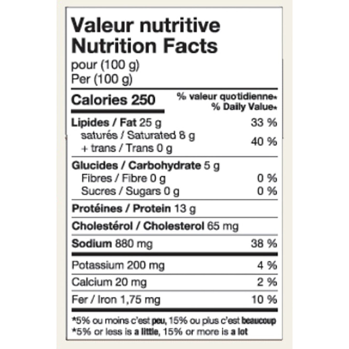 Gaspésien Mock Chicken Meat Loaf, 3.5 kg average weight* - image 2