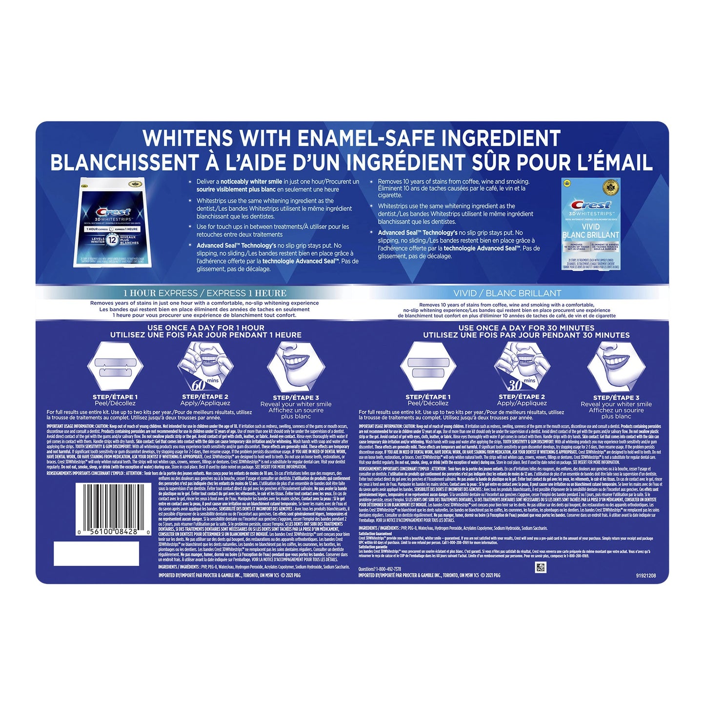 Crest 3D White Whitestrips Teeth Whitening Kit - image 3