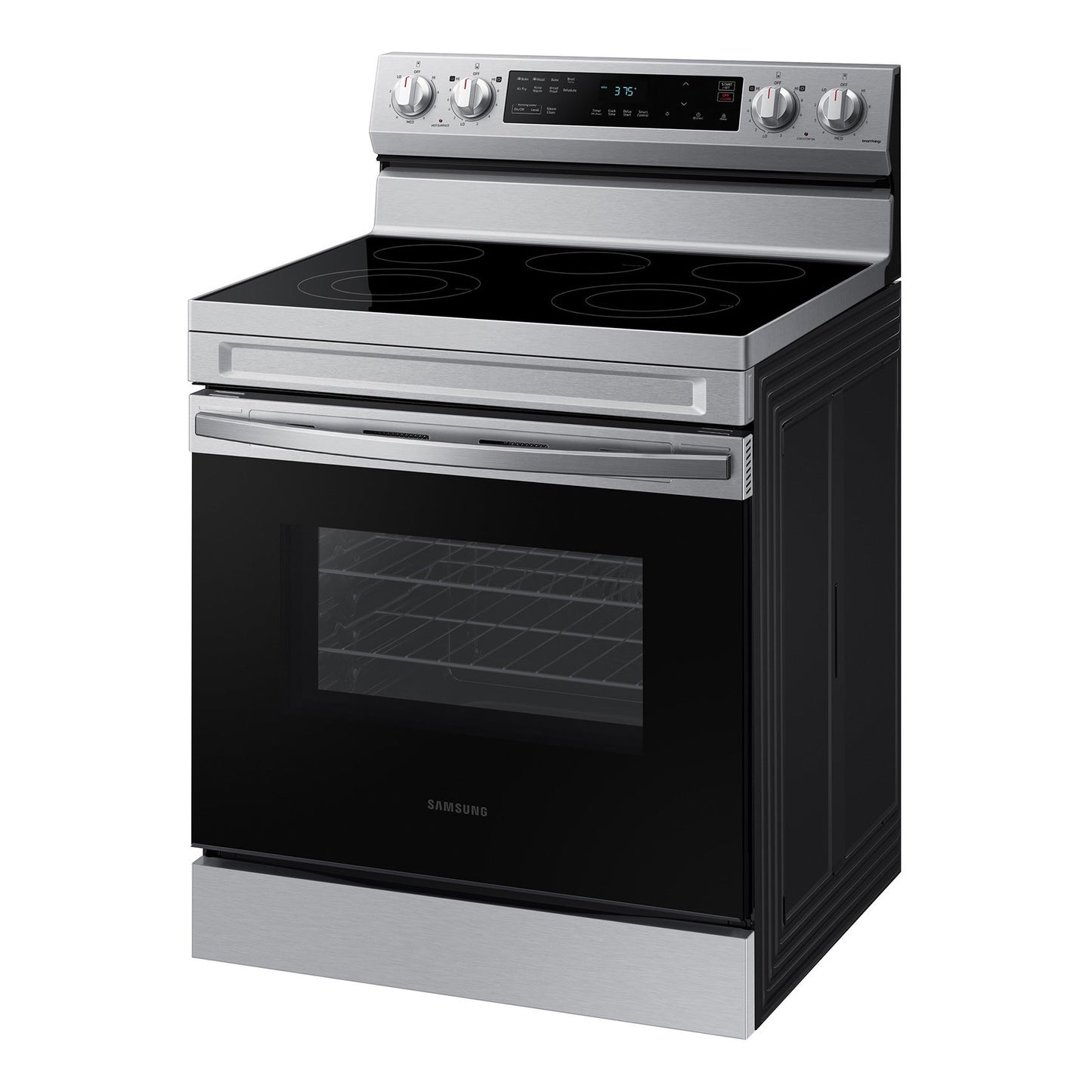 Samsung 30 in. 6.3 cu. ft. Stainless Steel Electric Range with Air Fry and Built-in Wi-Fi - image 1