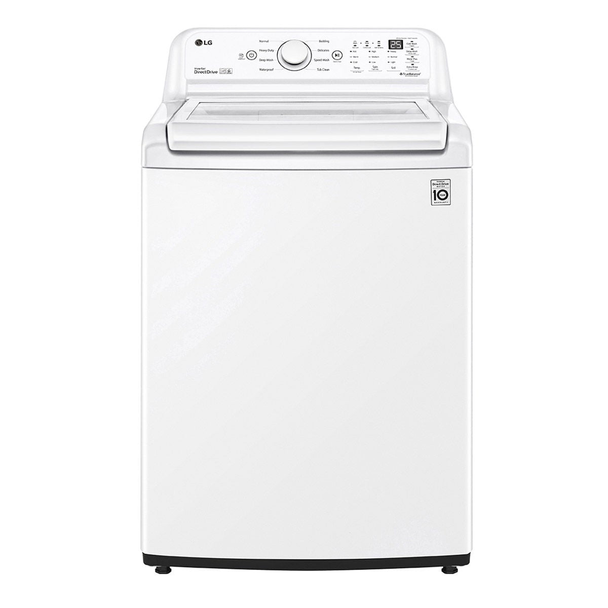 LG 5.2 cu ft. White Top Load Washer with TurboDrum Technology - image 1