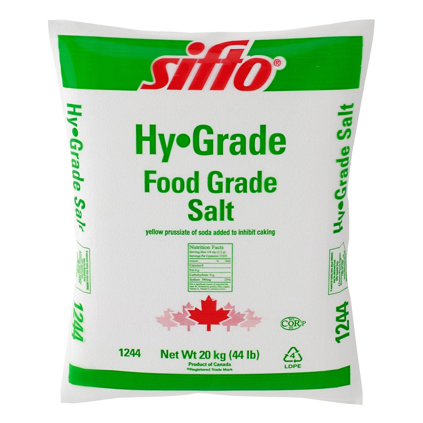 Sifto Hy-Grade Food Grade Salt, 20 kg - image 2