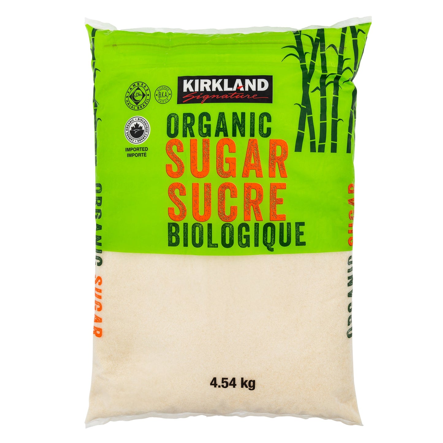 Kirkland Signature Organic Sugar, 4.54 kg - image 1