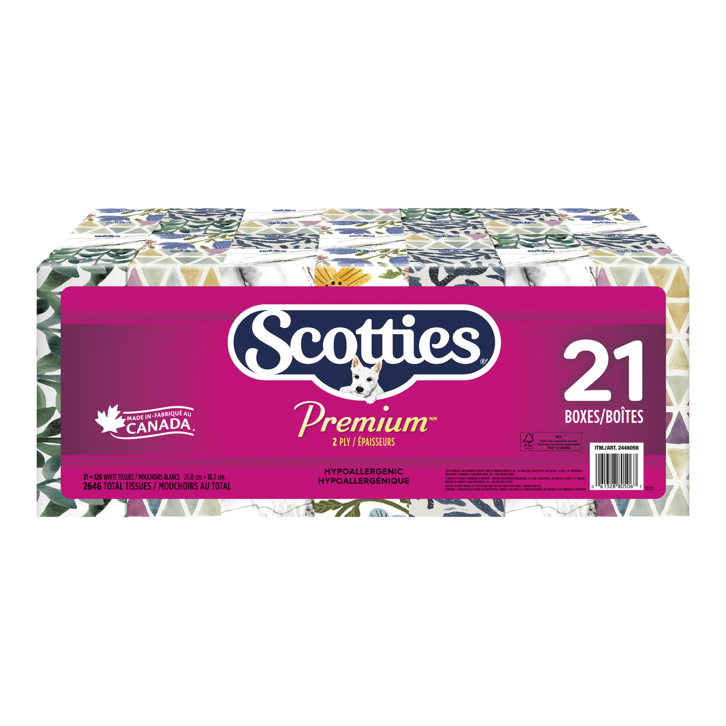 Scotties Premium Facial Tissues, Pack of 21 - image 4