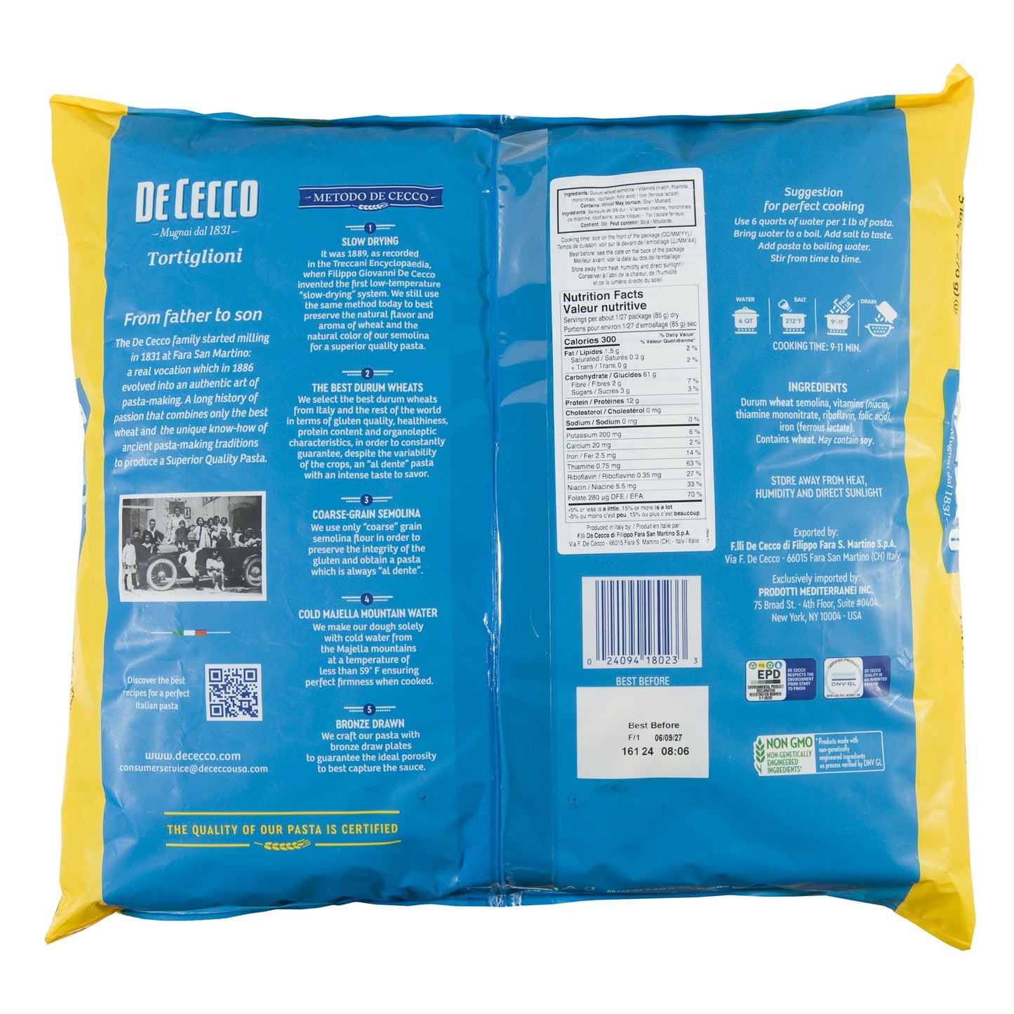 De Cecco Tortigilioni 2.27 kg - image 2