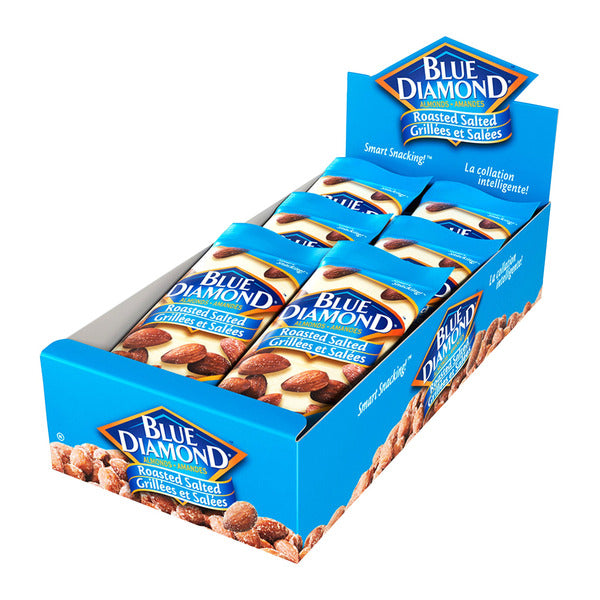 Blue Diamond Roasted Salted Almonds, 18 × 23 g — gallery image 2