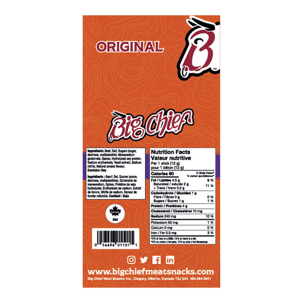Big Chief Original Meat Sticks, 48 × 12 g — gallery image 2