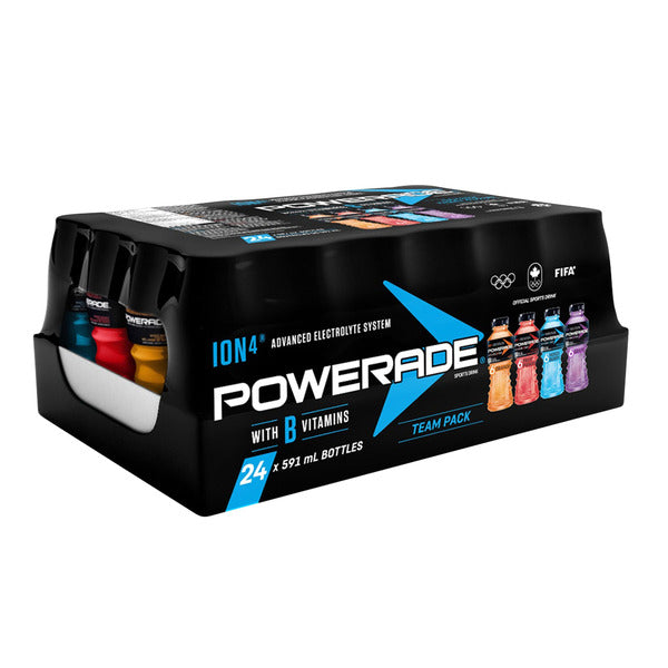 Powerade ION4 Sports Drink Variety Pack, 24 × 591 mL — image 2