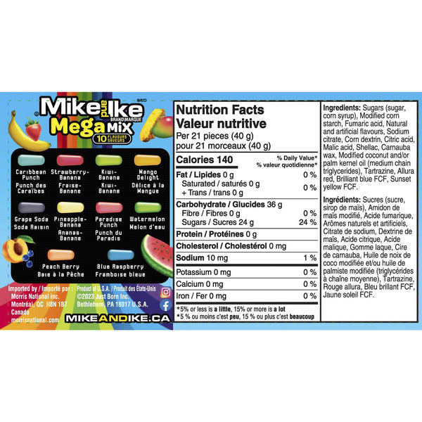 MIKE AND IKE MEGA MIX 12X120G C1 L35 P420 — gallery image 2