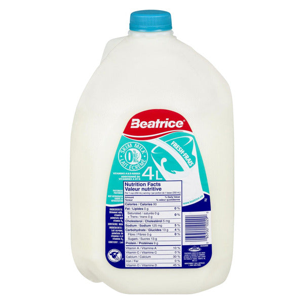 Skim Milk, 4 L — image 2