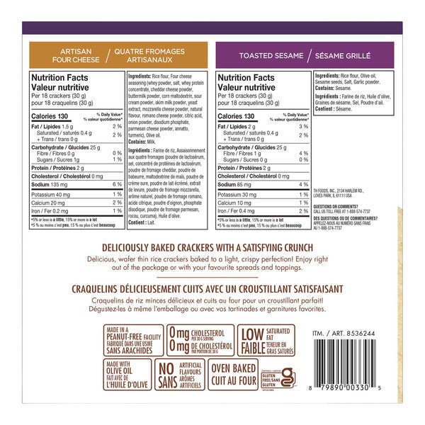 Crunchmaster Rice Crackers, 595 g — gallery image 2